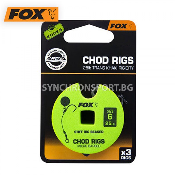 Монтаж FOX Edges Chod Rigs Standard